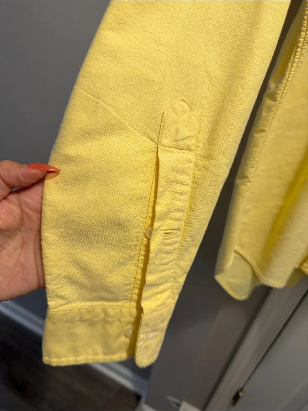Polo by Ralph Lauren Yellow Long-Sleeve Button-Down Shirt